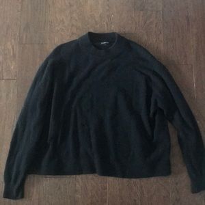 Who What Wear Black Turtleneck Sweater